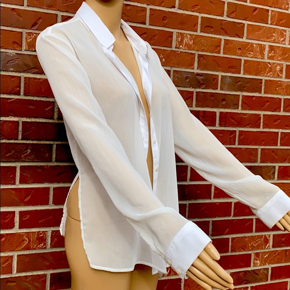 Wild fabble S sheer white
